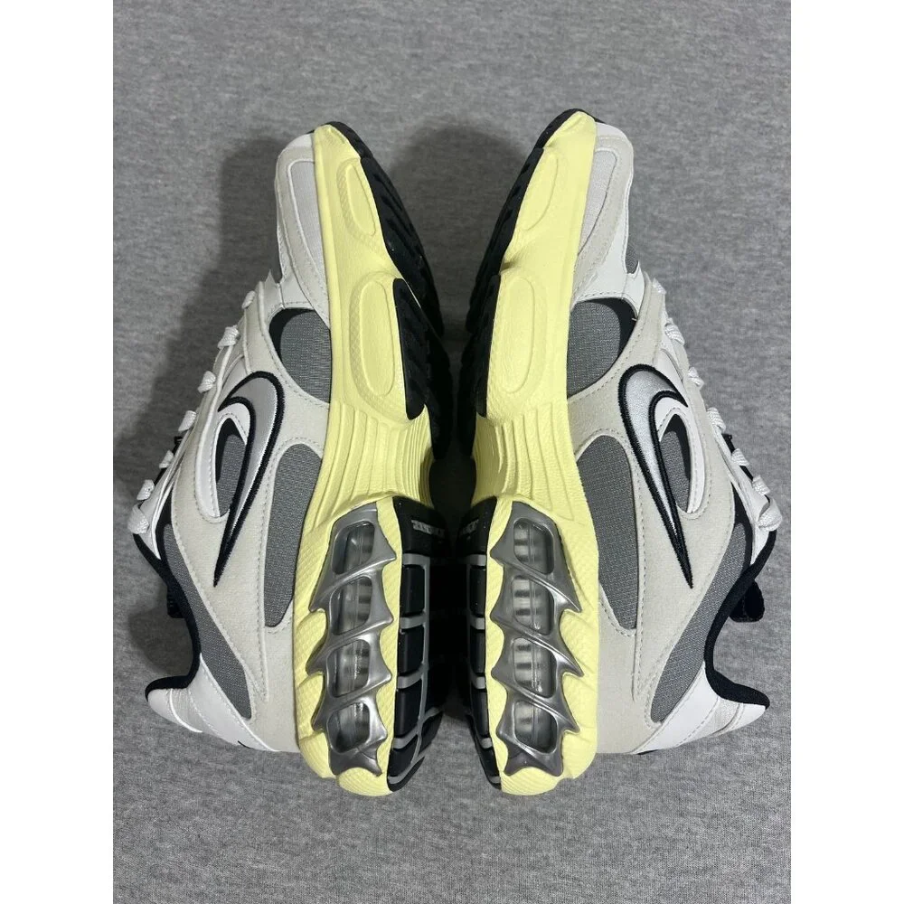 Nike‎ Zoom Air Fire Shoes Womens Size 7 Particle Grey Metallic Silver DV1129-003